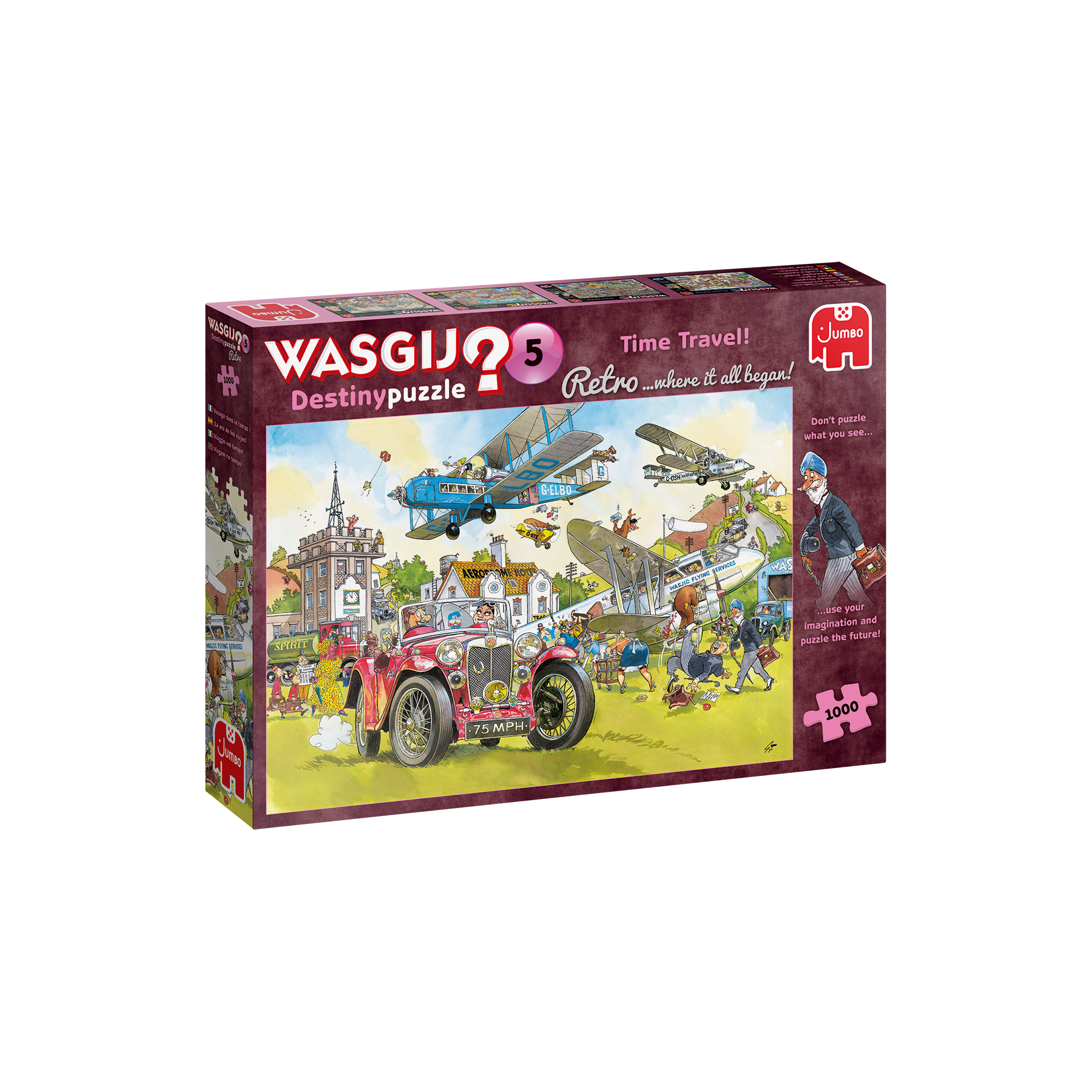 Wasgij - Retro Destiny -  N5 Time Travel (1000 pieces) (JUM5008)