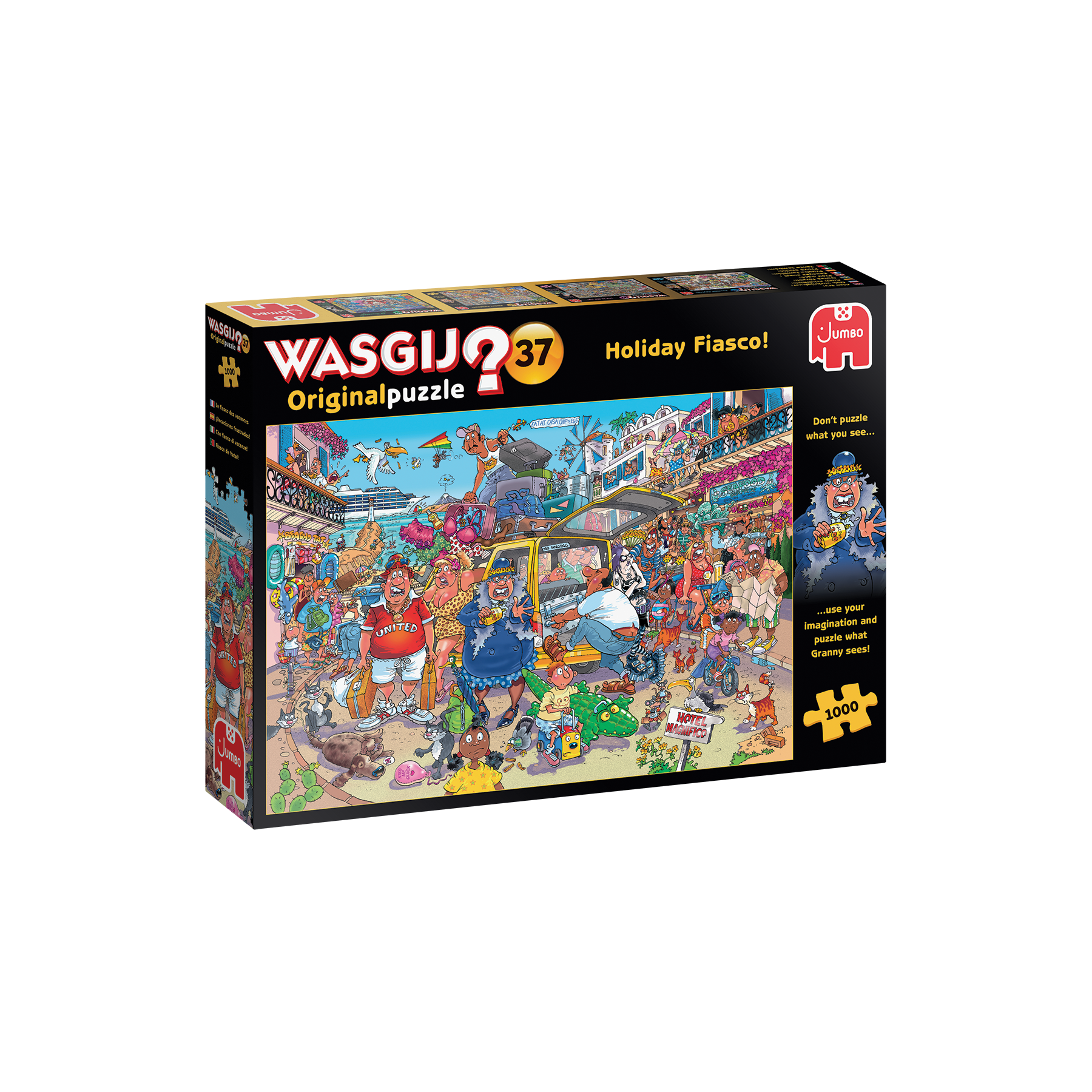 Rompecabezas Wasgij - Original - N37 ¡Desastre de Vacaciones! (1000 Piezas) (JUM5004)