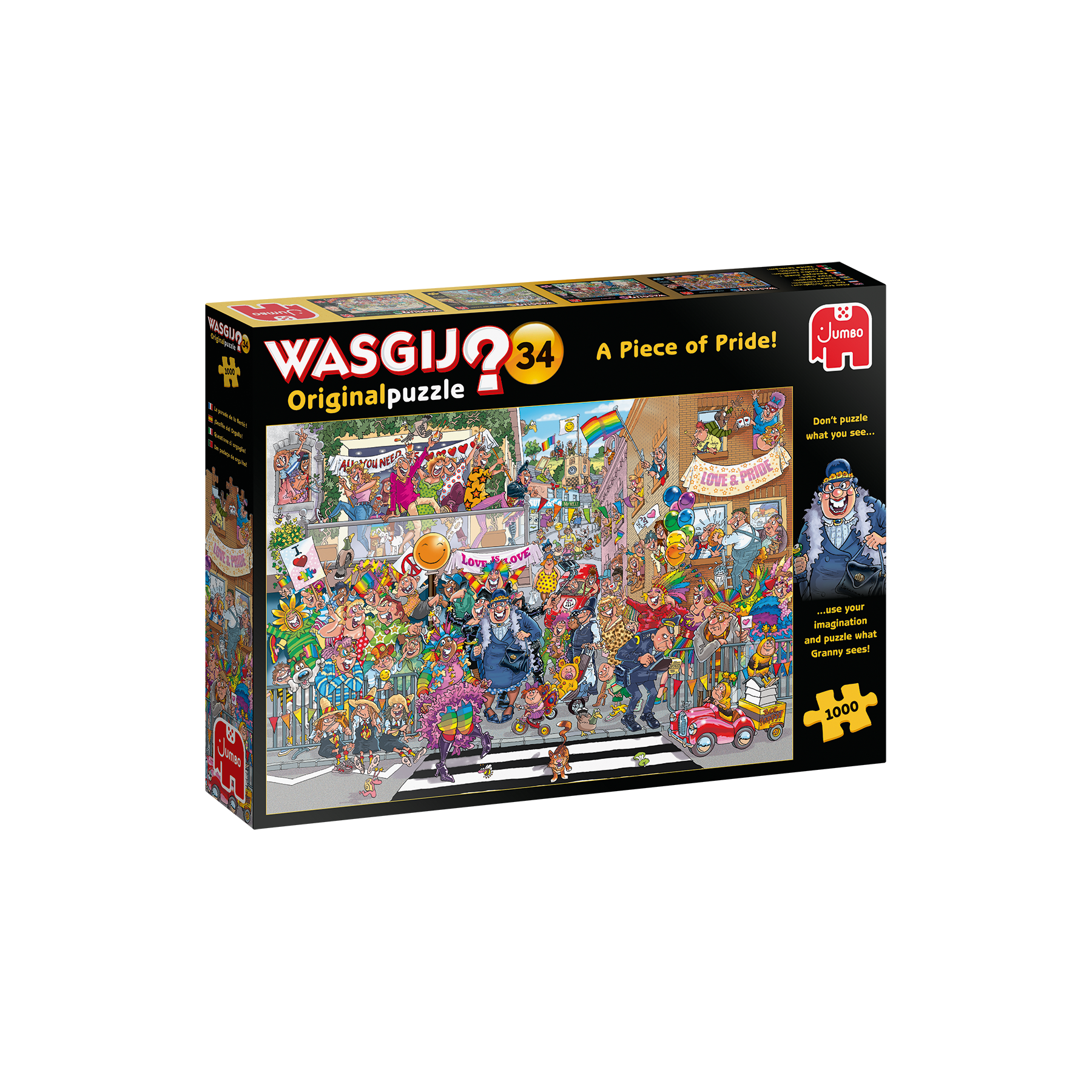 Rompecabezas Wasgij - Original - N34: ¡Un Orgullo de Piezas! (1000 Piezas) (JUM9181)