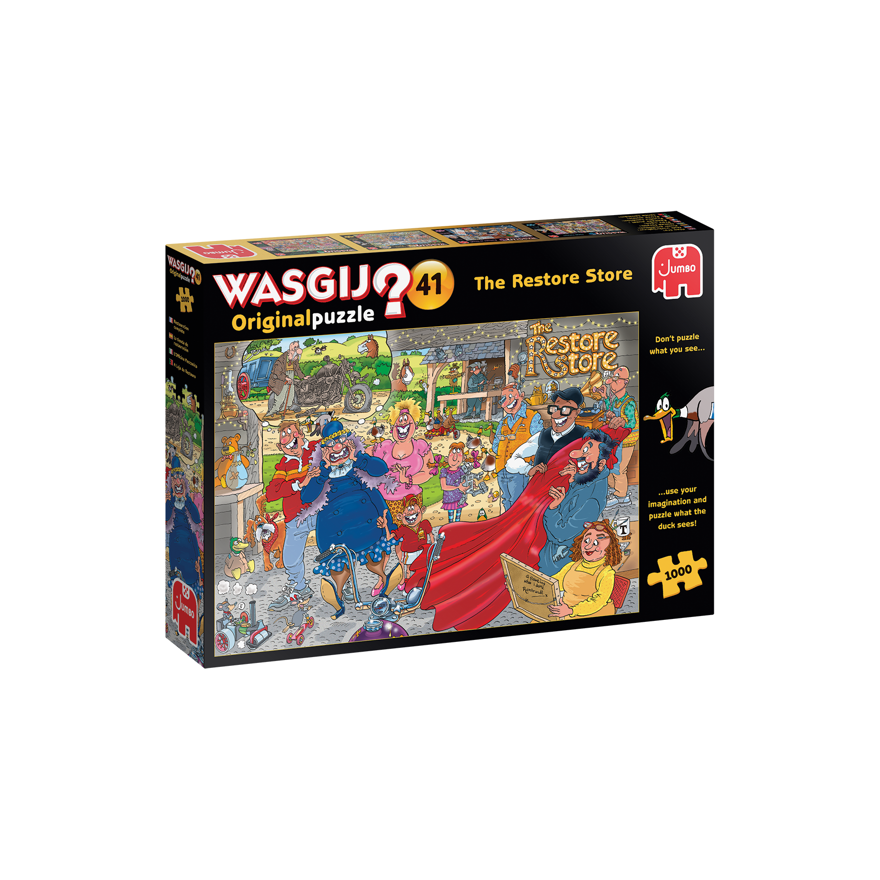 Rompecabezas Wasgij - Original - N41 - La Tienda de Restauración (1000 Piezas) (JUM5020)