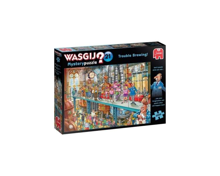 Wasgij - Mystery - N21 Trouble Brewing! (1000 pieces) (JUM5006)