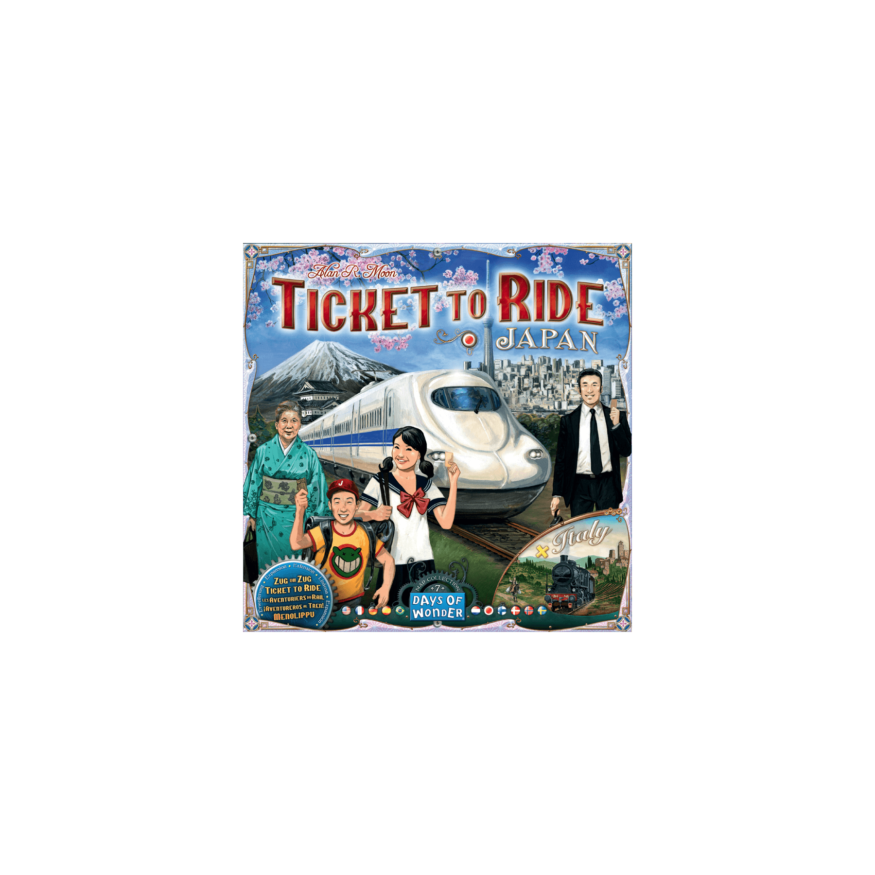 Ticket to Ride - Japan/Italy (N7) (DOW720132)