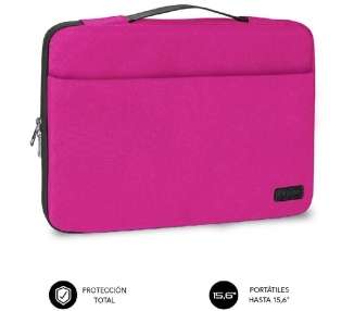 Funda subblim elegant laptop sleeve hasta 15.6'/ rosa