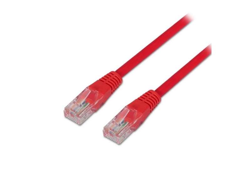 Cable de red rj45 utp aisens a135-0239 cat.6/ 2m/ rojo