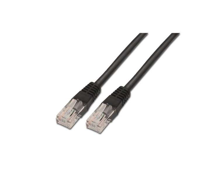 Cable de red rj45 utp aisens a135-0257 cat.6/ 50cm/ negro
