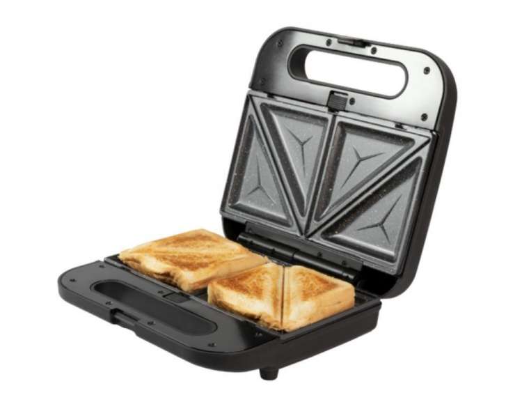 Sandwichera cecotec rock'n toast 1000 3in1/ 800w/ para 2 sandwiches