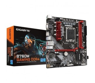 Placa base gigabyte b760m gaming ddr4 socket 1700/ micro atx