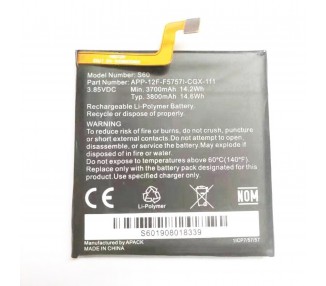 Bateria Compatible para CAT S60 APP-12F-F5757I-CGX-111 Capacidad Original 3700Mah