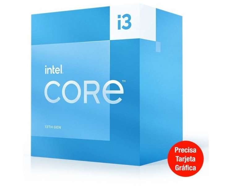Procesador intel core i3-13100f 3.40ghz socket 1700