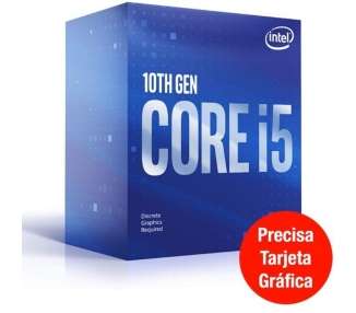 Procesador intel core i5-10400f 2.90ghz socket 1200
