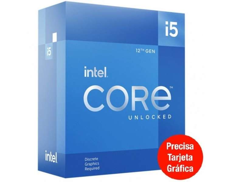 Procesador intel core i5-12600kf 3.70ghz socket 1700