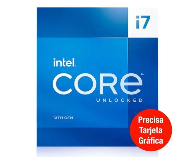 Procesador intel core i7-13700kf 3.40ghz socket 1700