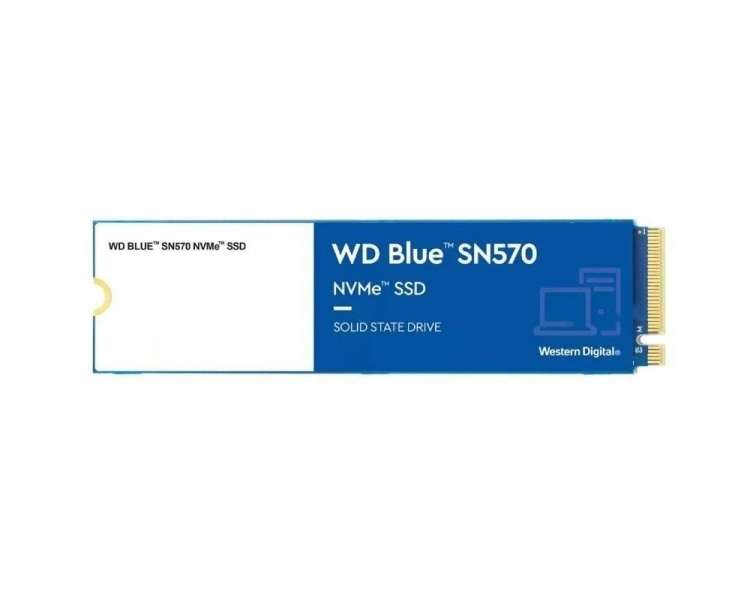 Disco ssd western digital wd blue sn570 2tb/ m.2 2280 pcie