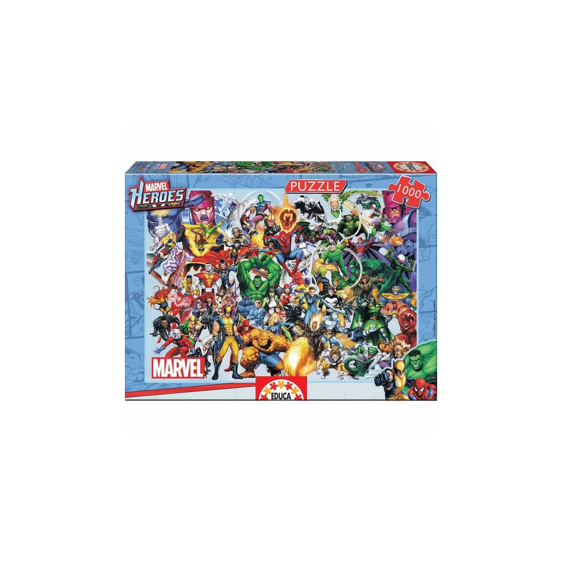 Rompecabezas Educa - 1000 Piezas Marvel Heroes s (80-15193)_x000D_