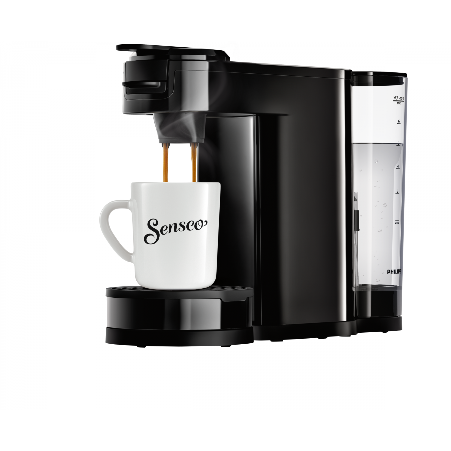 Senseo - Switch 3in1 Base - Coffee Machine - Black (HD6594/60)