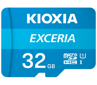 MICRO SD KIOXIA 32GB EXCERIA UHS-I C10 R100 CON ADAPTADOR