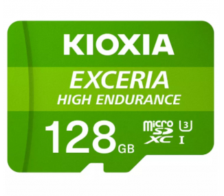 Memoria USB MICRO SD KIOXIA 128GB EXCERIA HIGH ENDURANCE UHS-I C10 R98 CON ADAPTADOR
