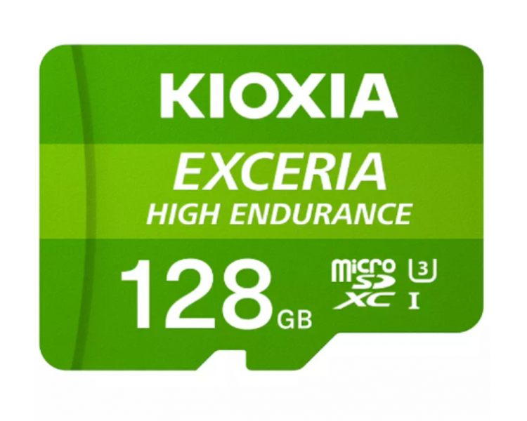 Memoria USB MICRO SD KIOXIA 128GB EXCERIA HIGH ENDURANCE UHS-I C10 R98 CON ADAPTADOR