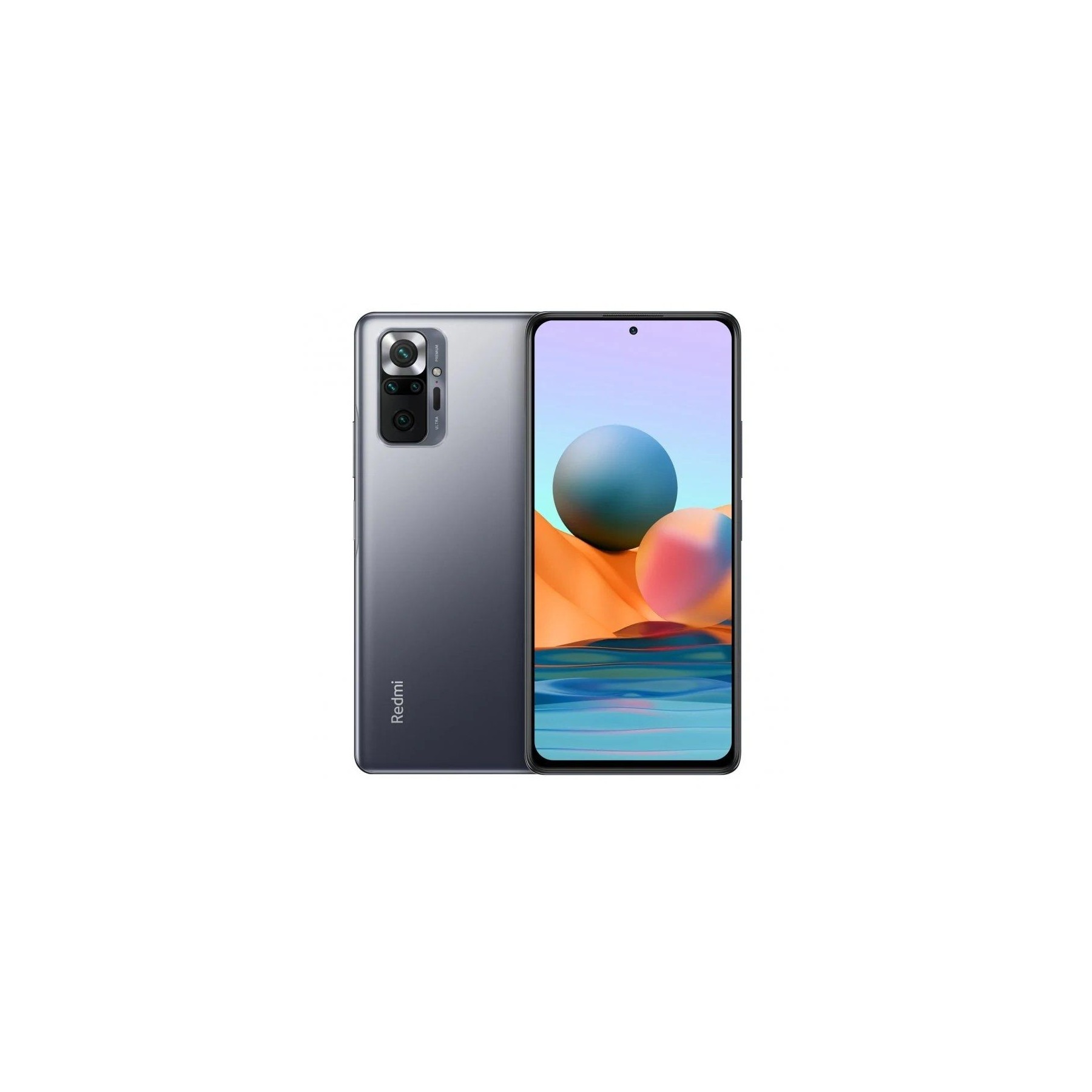 Smartphone xiaomi redmi note 10 pro 6gb/ 128gb/ 6.67'/ gris ónix