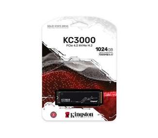 DISCO DURO M2 SSD 1024GB KINGSTON KC3000 PCIE4.0 NVME