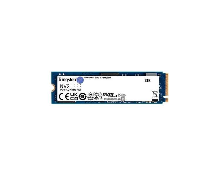DISCO DURO M2 SSD 2TB KINGSTON GEN 4X4 PCIE 4.0 NVME