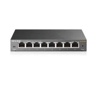 Switch tp-link easy smart tl-sg108e 8 puertos/ rj-45 10/100/1000