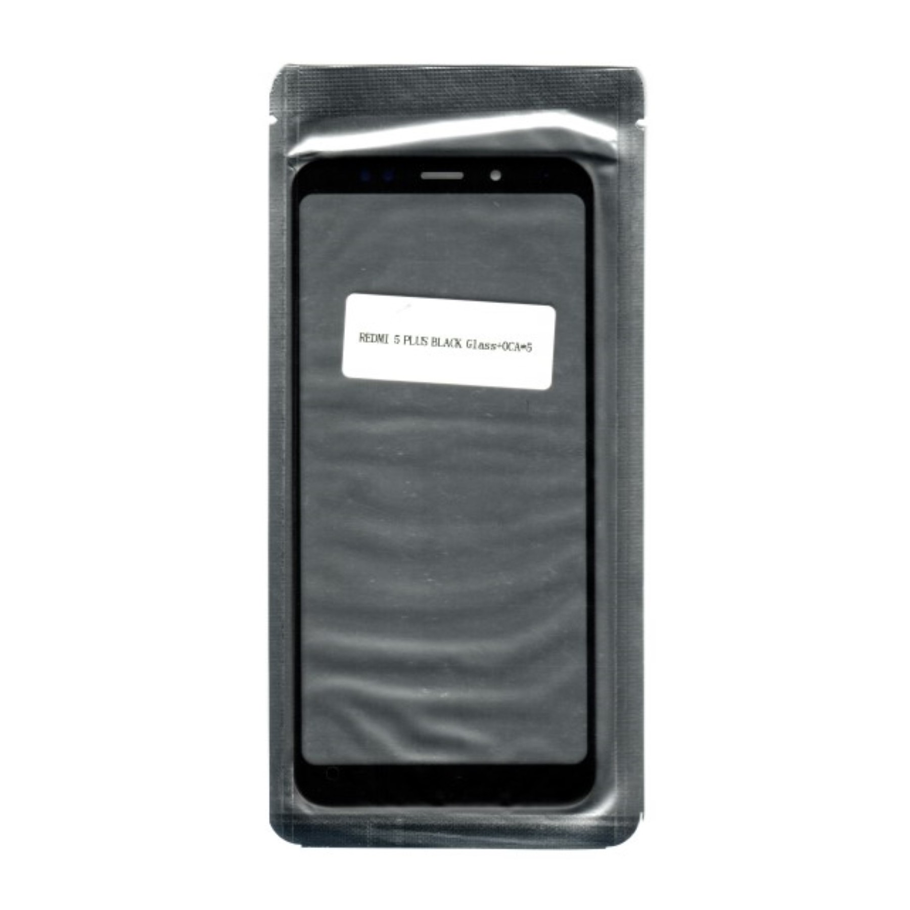 Cristal Tactil Lente Vidrio Frontal Pantalla Para Xiaomi Redmi 5 Plus Negro