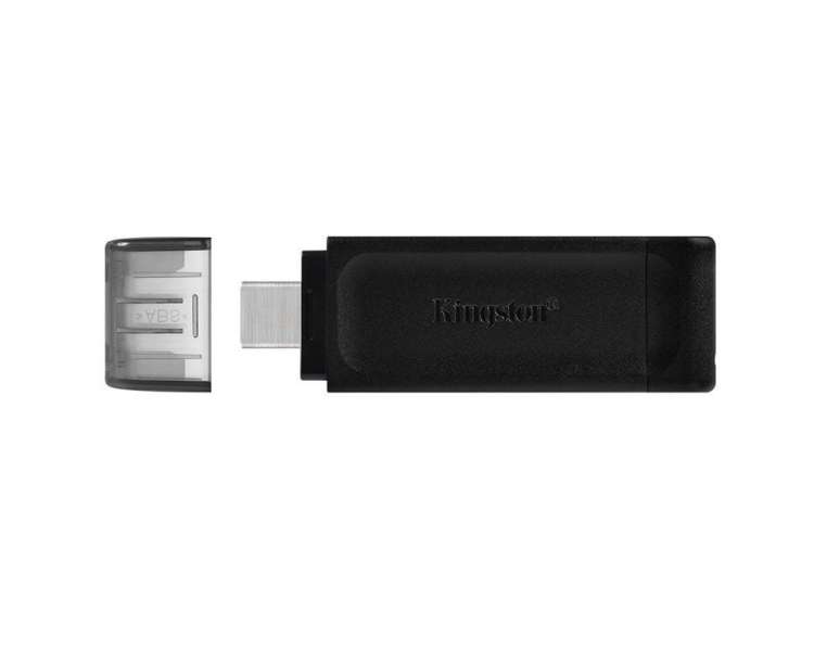 Memoria USB Pen Drive 128gb kingston datatraveler 70 usb tipo-c