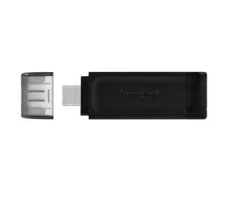 Memoria USB Pen Drive 64gb kingston datatraveler 70 usb tipo-c