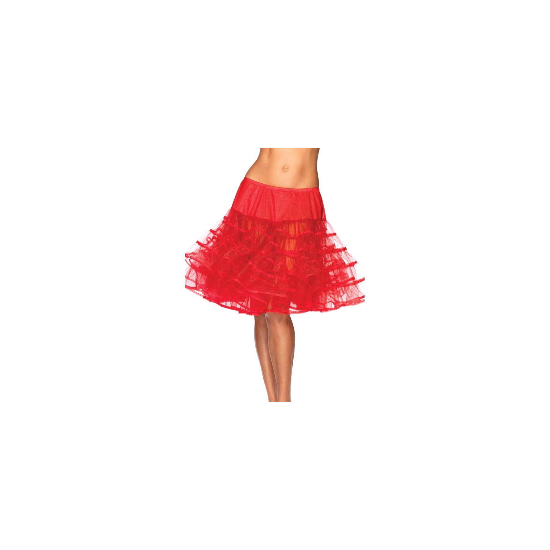 Leg Avenue - Mid-Length Petticoat - Red (8304322003)