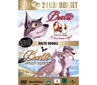 Balto / Balto II: Wolf Quest (2 film) - DVD