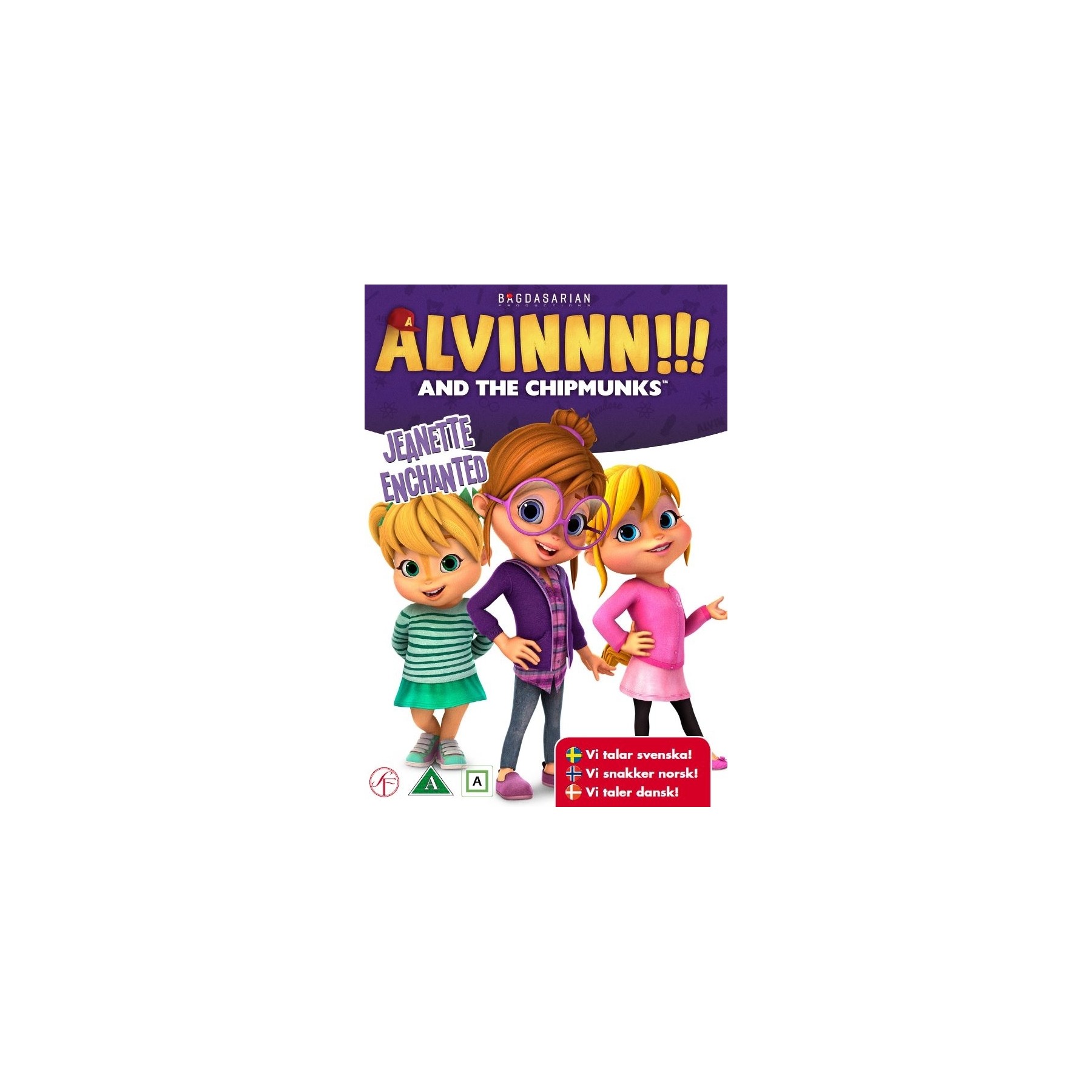 Alvinnn and the Chipmunks - Jeanette Enchanted - DVD