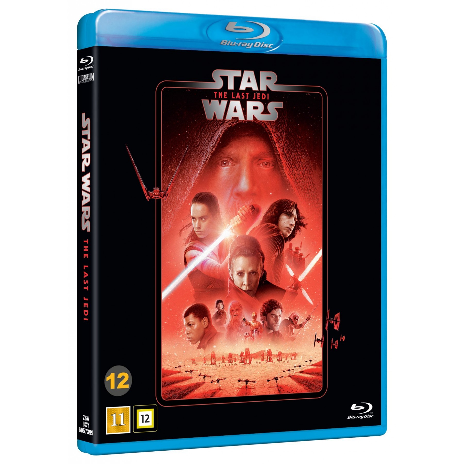 Star Wars:  Episode 8 - The Last Jedi - Blu ray