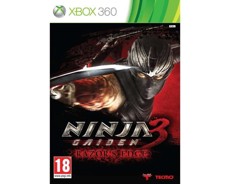 Ninja Gaiden 3: Razor's Edge, Juego para Consola Microsoft XBOX 360