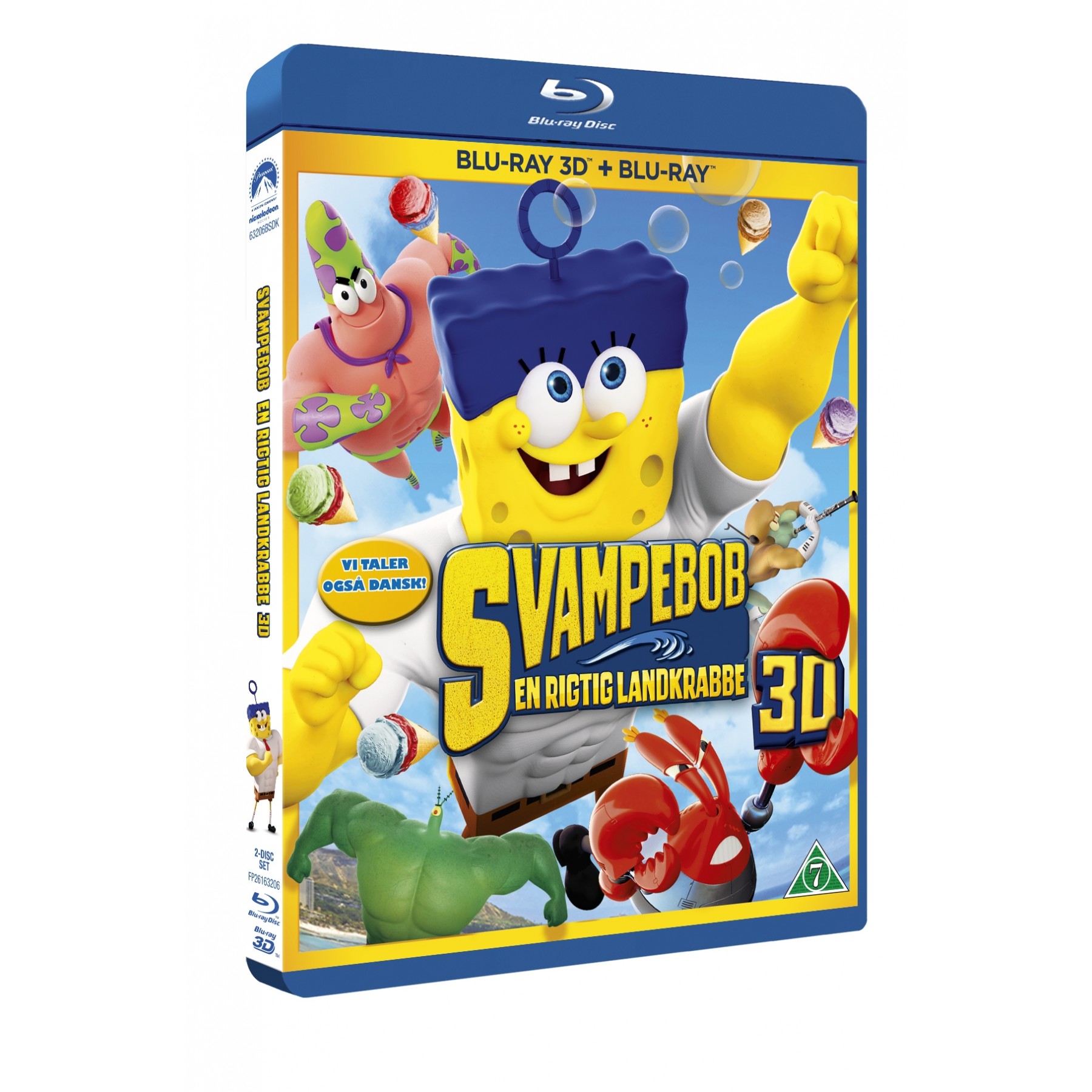 The Spongebob Movie: Sponge Out of Water (3D Blu-Ray)