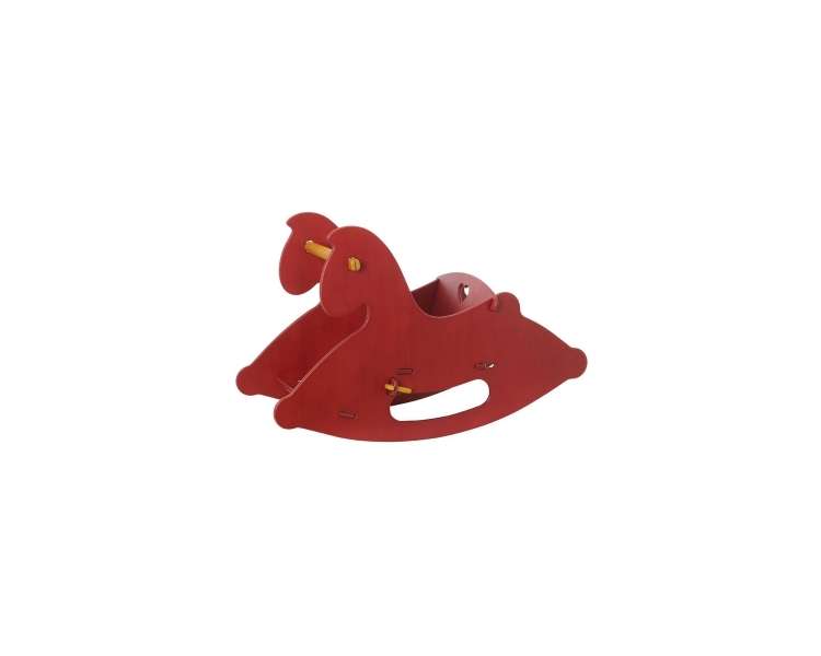 Moover - Caballo de balancín, rojo (288880)