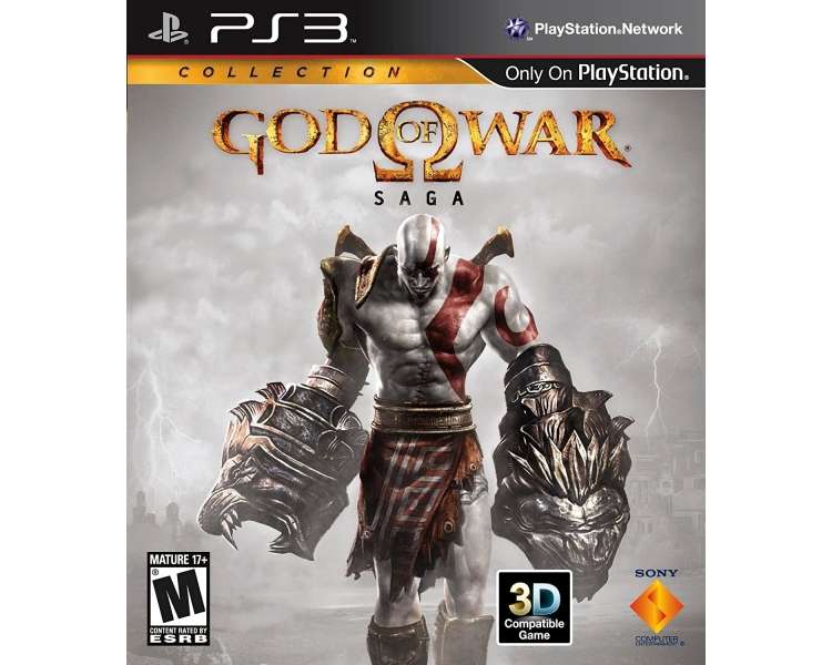 God of War Saga (ONLY GOW 1,2 & 3) (Import)