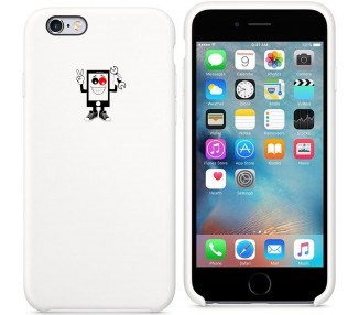Funda Carcasa De Silicona Suave Líquida Para iPhone 6 & 6S - Diseño Original