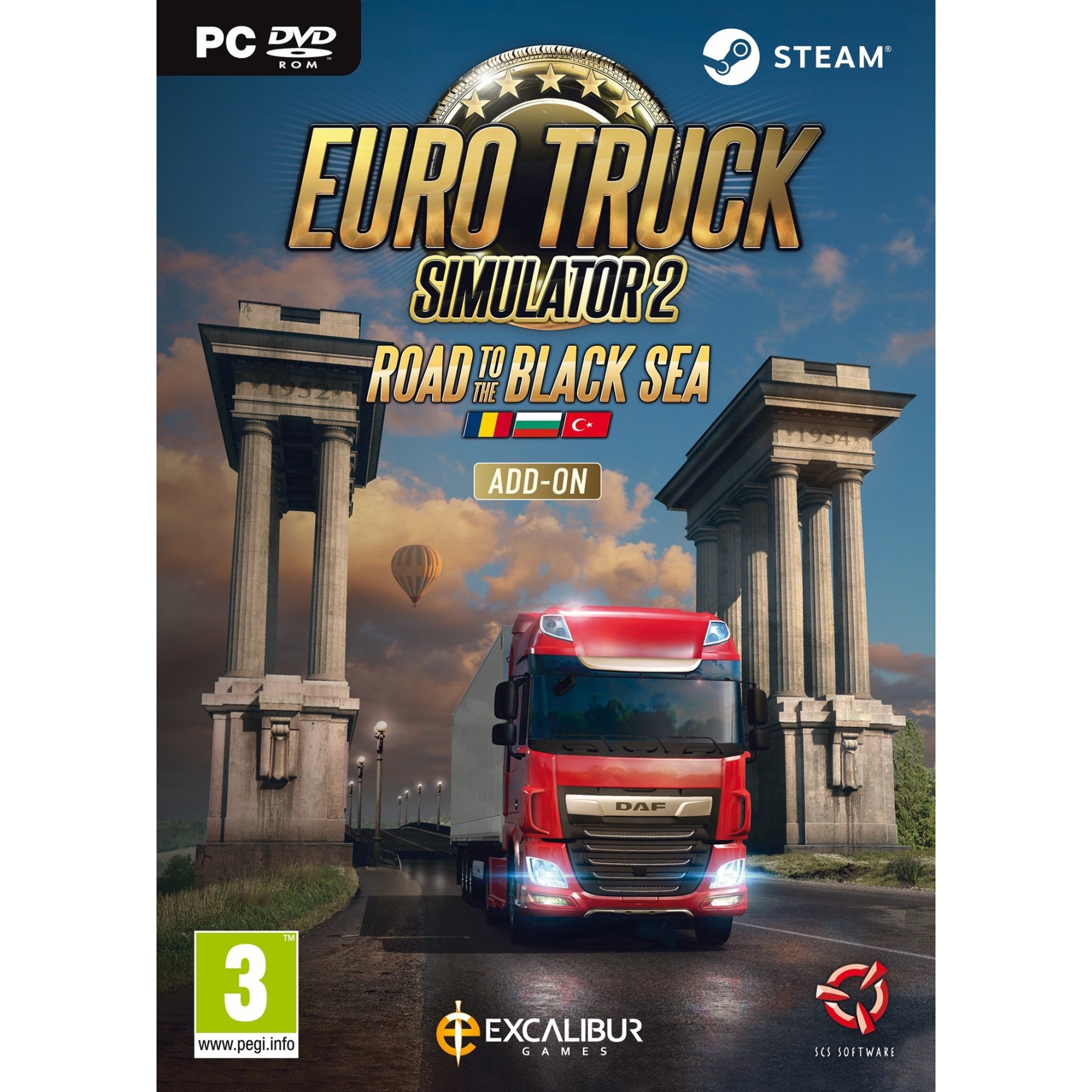 Euro Truck Simulator 2: Road to the Black Sea, Juego para PC