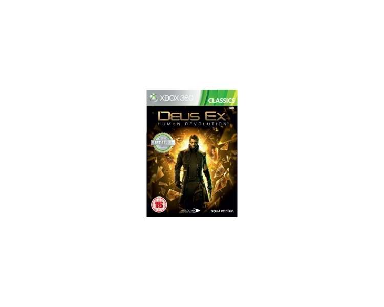 Deus Ex: Human Revolution (Classics), Juego para Consola Microsoft XBOX 360