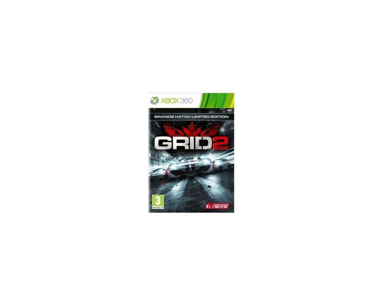 Grid 2, Brands Hatch Limited Edition, Juego para Consola Microsoft XBOX 360