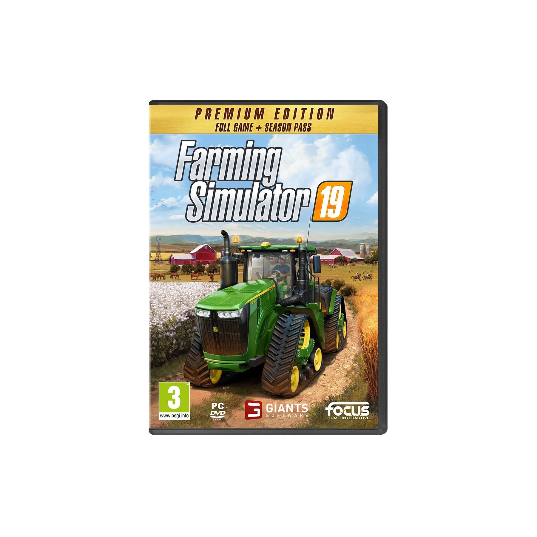 Farming Simulator 19, Premium Edition, Juego para PC
