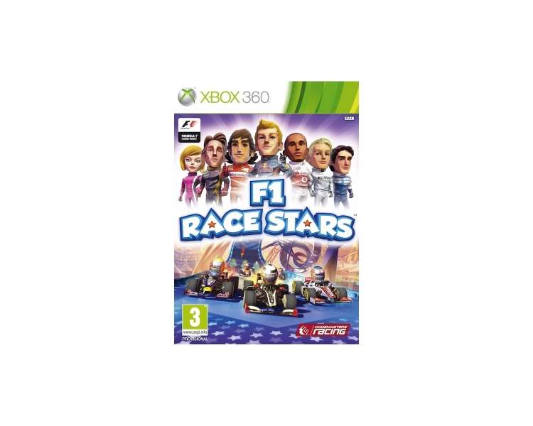 F1 Race Stars, Juego para Consola Microsoft XBOX 360