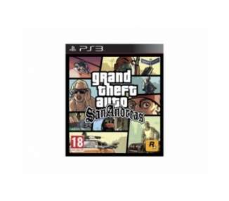 Grand Theft Auto: San Andreas (GTA), Juego para Consola Sony PlayStation 3 PS3