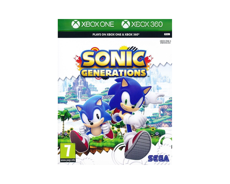 Sonic Generations (XONE/360), Juego para Consola Microsoft XBOX One
