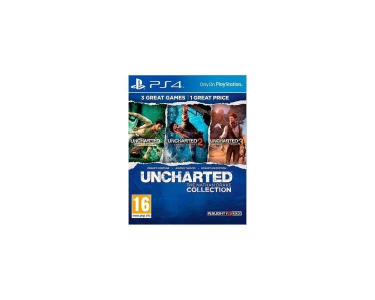 Uncharted The Nathan Drake Collection (Playstation Hits) (NL/DE/IT/FR)