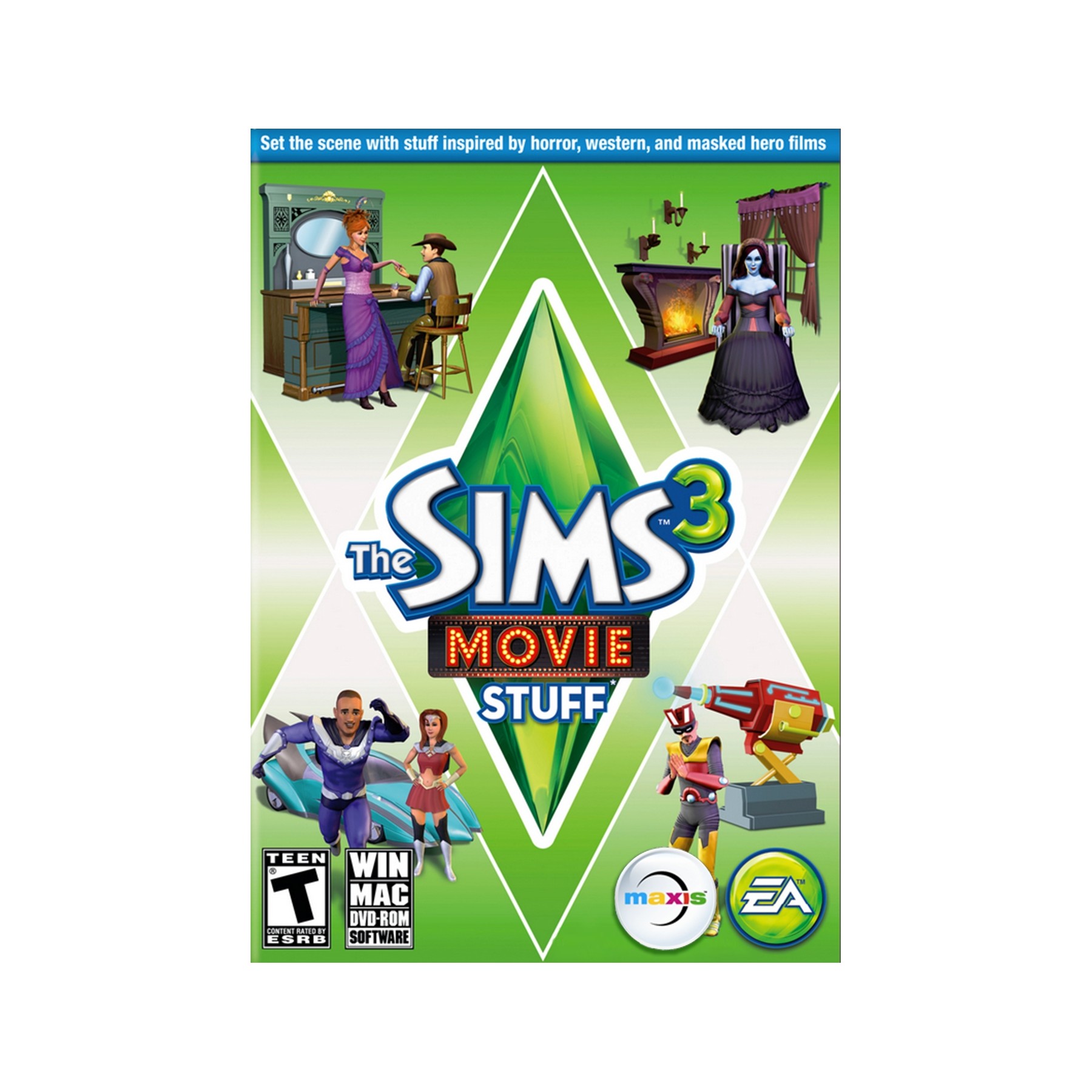 The Sims 3: Film Xtrapakke (DK) Movie Stuff, Juego para PC