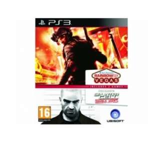 Splinter Cell Double Agent + Rainbow 6 Vegas Compilation Juego para Consola Sony PlayStation 3 PS3