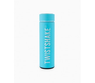 Twistshake Hot or Cold Bottle 420ml Pastel Blue