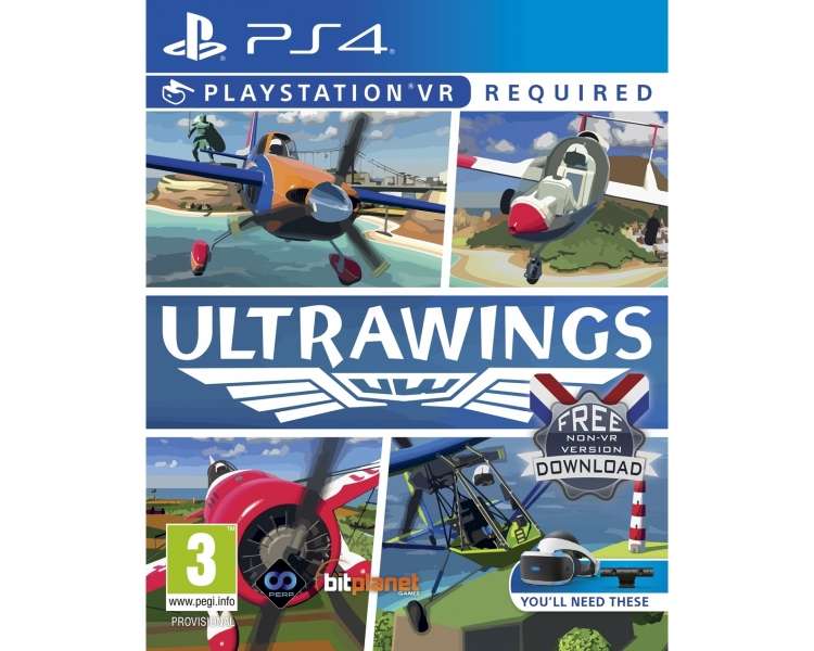 Ultrawings, Juego para Consola Sony PlayStation 4 , PS4